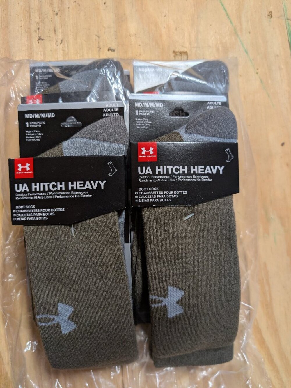 Under Armour Hitch Heavy Socks NEW